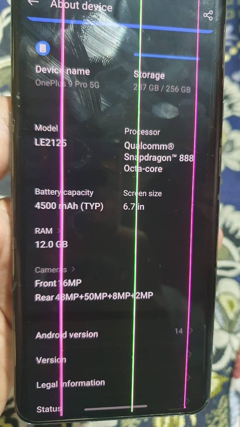 One Plus 9 Pro 6