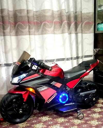 kids electric heavy bike Ninja 250 special edition