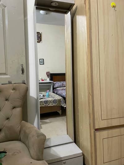 Full length mirror with light