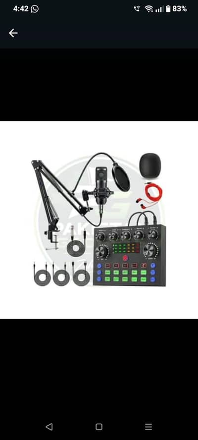 V8 MICROPHONE CONDENSER