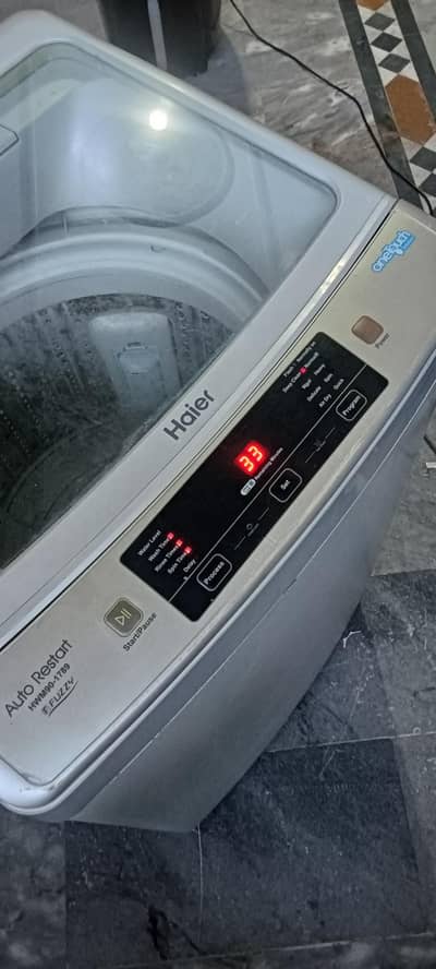 Haier 9KG Automatic Washing Machine | Neat Clean | Excellent