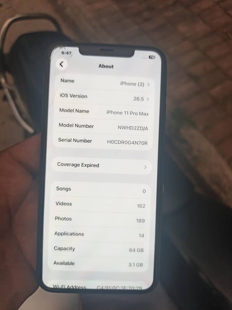 Apple iPhone 11 Pro Max 8