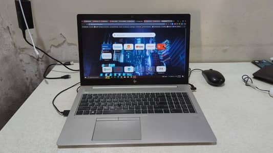 HP elitebook core i7 8gen