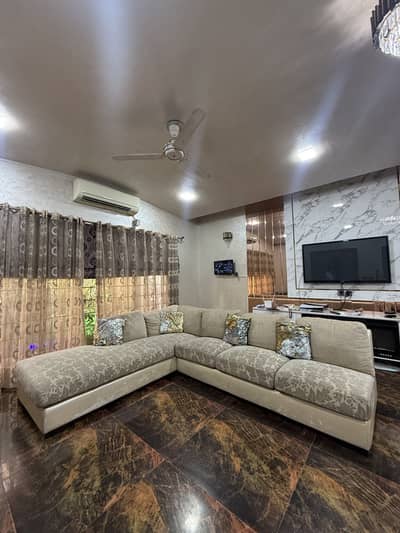 L shaped sofa