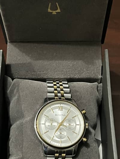 Slightly used watch Bulova