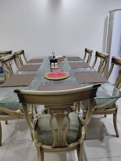 Dining Table with 8 Chairs