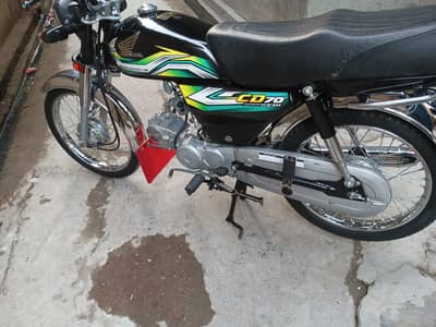 Honda CD 70 2023 model applied for good condition (03025424537)
