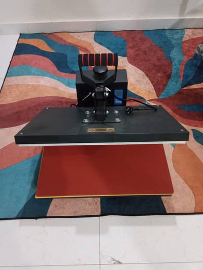 heat spress machine a 4 size for printing in shirts. exellent condition