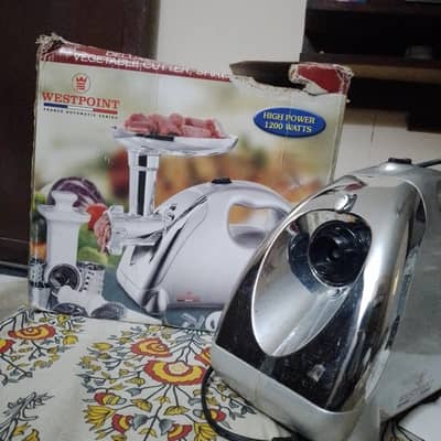 Heavy Duty Electric Meat Mincer / Qeema Machine - Good Condition