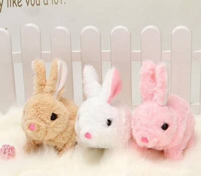 Plush Walking Rabbits Toy for kids