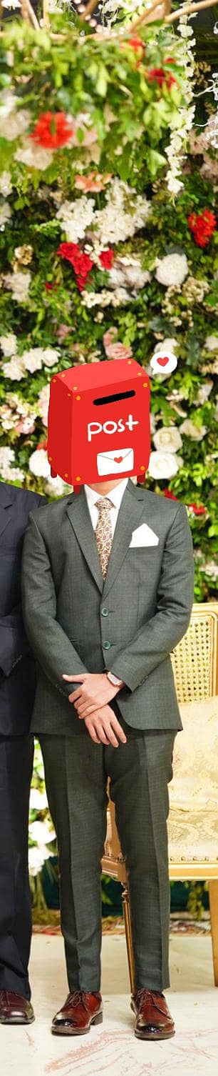 2  (two) piece suit for men