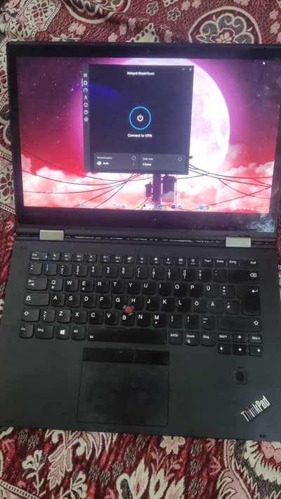 Lenovo Yoga x1 360 Touch 16 GB 256Gb nvme type c charging finger print
