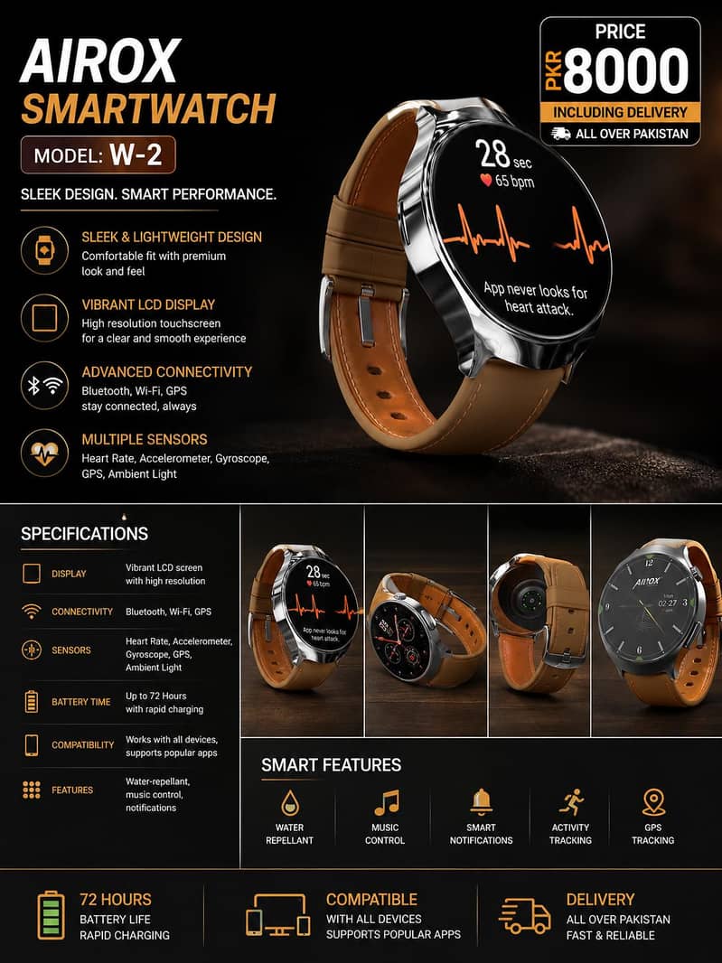 Airox Smart Watch 4