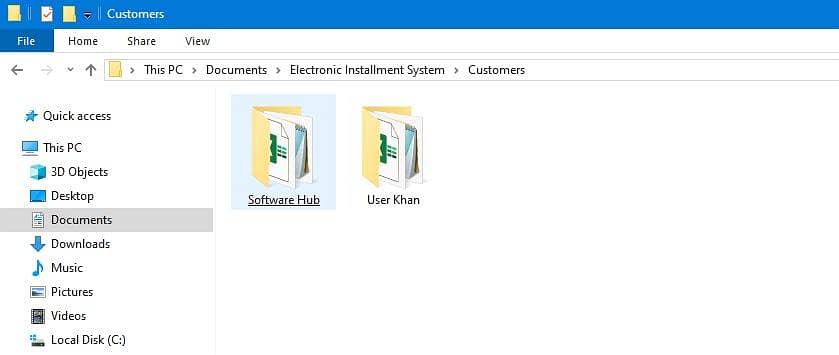Electronic Installment System 4