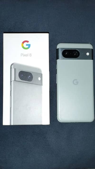Google Pixel 8 (10/10) – First Hand, Original Box & Cable