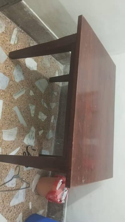 wooden table