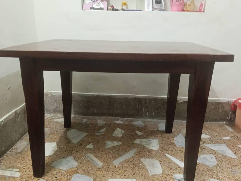 wooden table 1