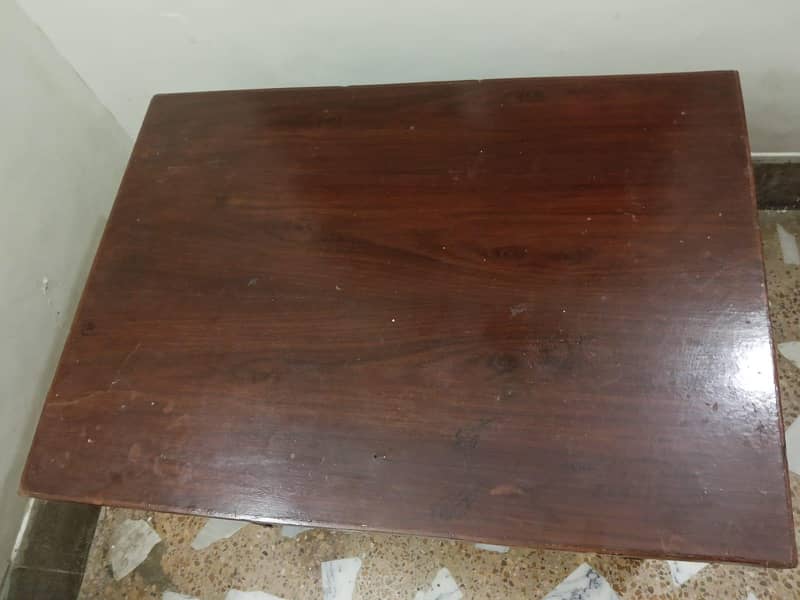 wooden table 2