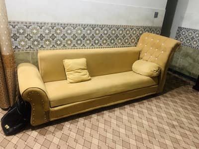 Sofa combed
