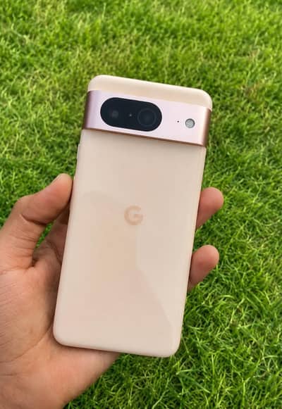 Pixel 8 128gb condition 9.9/10 official Pta approved rosé colour.