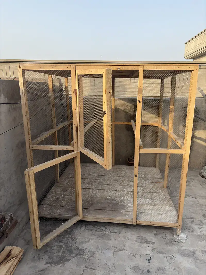 Parrot aviary Bird cage dog cage pigeon cage cat cage jaal pinjra — photo 2