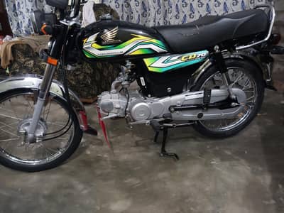 Honda CD 70 2023 model applied for good condition (03025424537)