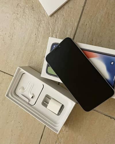 IPhone x 256 GB full box urgent for sale Pta approved