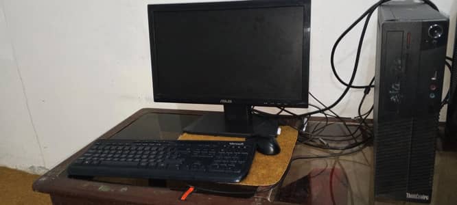 desktop computer setup for sale