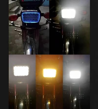 premium HJD LED Headlights for bike