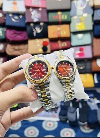 Couple watches