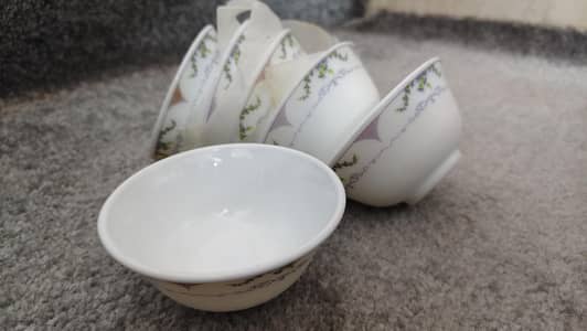 6 cup saucer set, 1 dry fruit tray, 6 green tea piyalay ( small bowl)