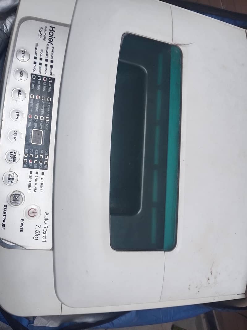 Haier Automatic washing machine 1
