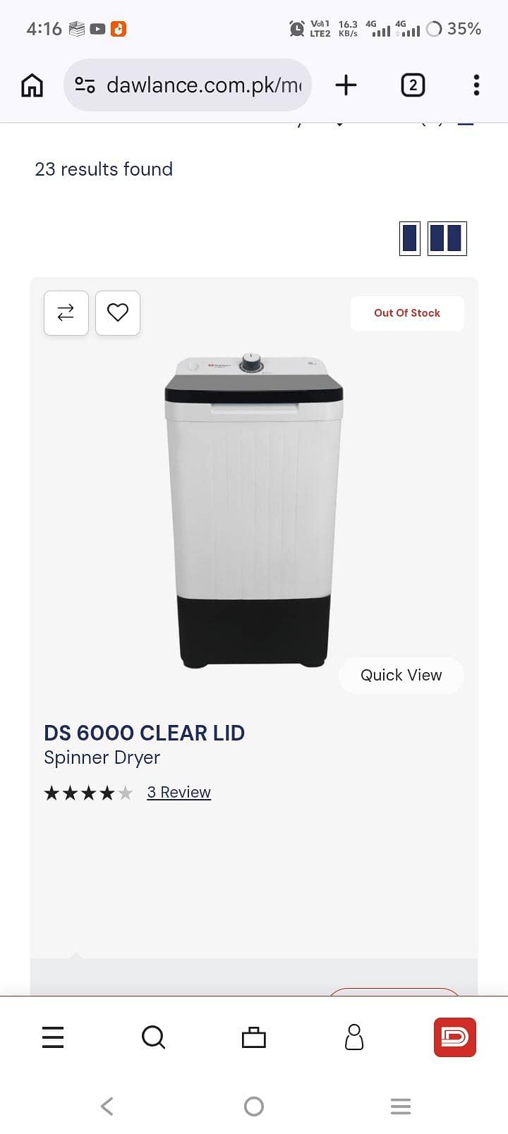 Haier Automatic washing machine 7