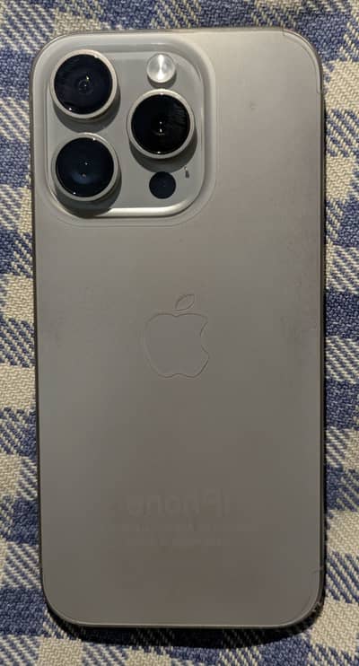 iPhone 15 Pro 256GB PTA Approved | 96% Battery | Original | Gujranwala