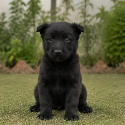 Black German Shepherd Male Puppy — photo 3
