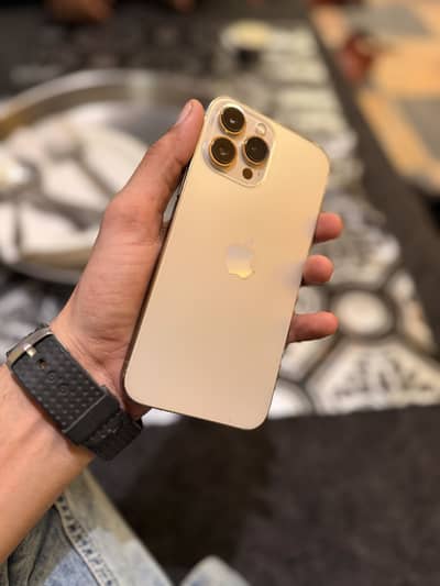 Apple iPhone 13 Pro Max PTA approved Gold Colour with box