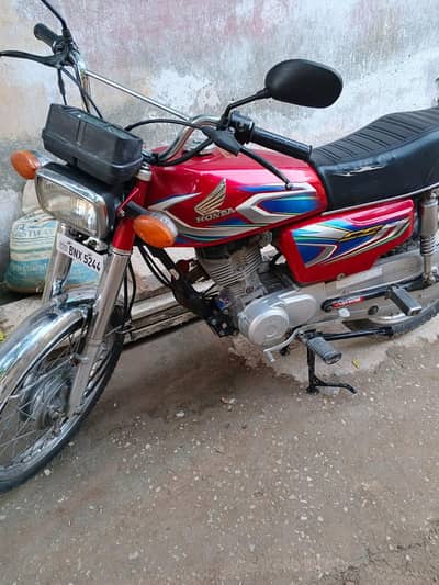 Honda 125 2021/22 model Punjab number
