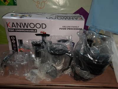 Kanwood 7in1 food processor 10/10 No use