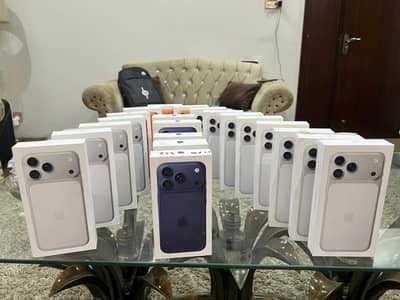 Iphone 17 pro max jv + pro jv + 17 jv + 256gb, 512gb boxpack nonactive