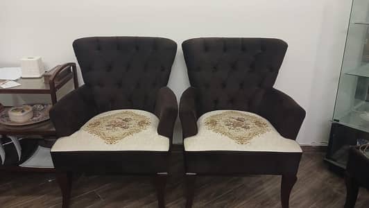 Big Size Coffee Chairs with Table