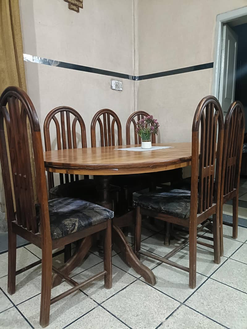Dining table Set With 6 Chairs 3