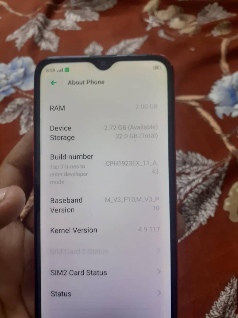 OPPO A1k 5