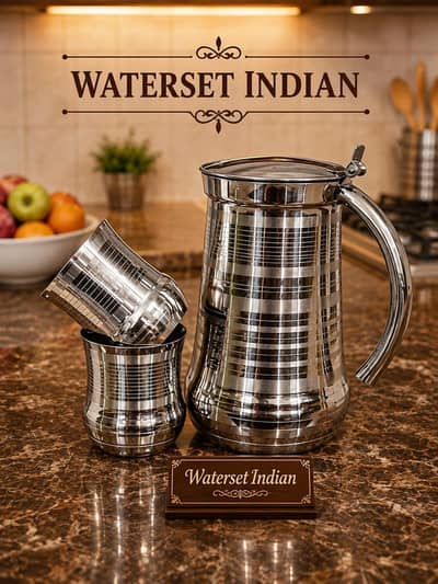 7 pieces waterset indian design