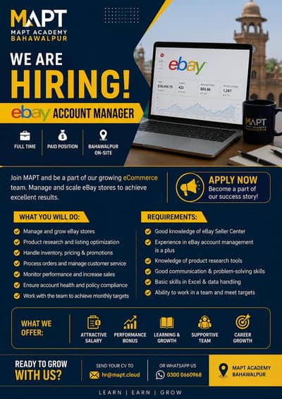 EBAY ACCOUNT MANAGER