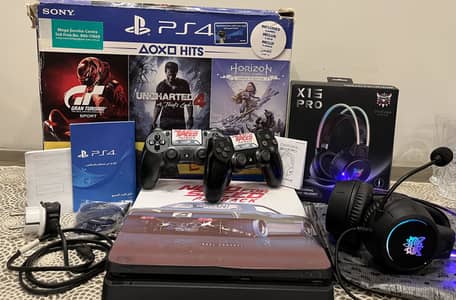 Ps4 Slim Special Edition For Sale With Headset RGBs original