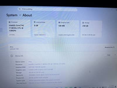 Dell Latitude 7290 | 8GB RAM | 256GB SSD | 95% Battery