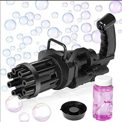 Automatic Gatling Bubble Gun For Kids