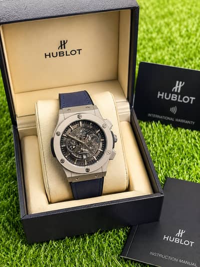 Hublot Skeleton Dial Watch - Premium Quality Men's Watch