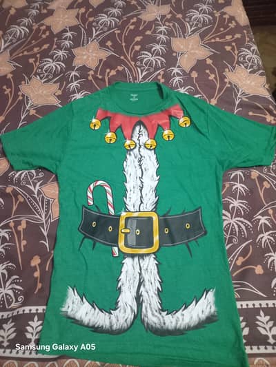 Green colour drop shoulder for boys Age 11 ti 12