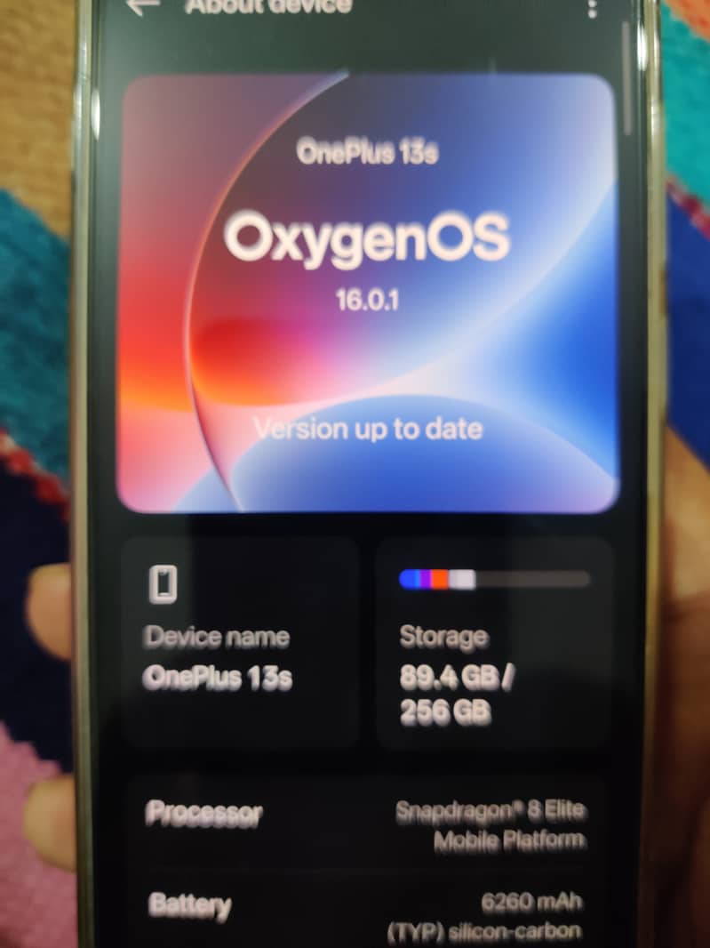 One Plus 13s 0